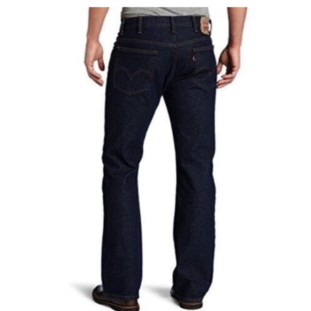 Levi's Men's 517 Bootcut Jeans 40 x 32 Western Dark Wash Denim Blue Cowboy